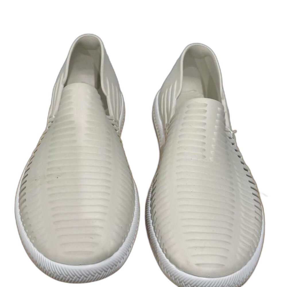 People Men's White and Cream Trainers
